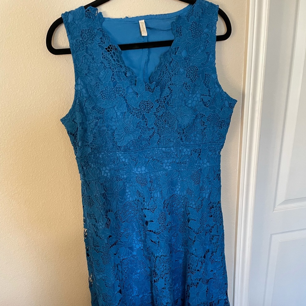 Dark blue nice dress